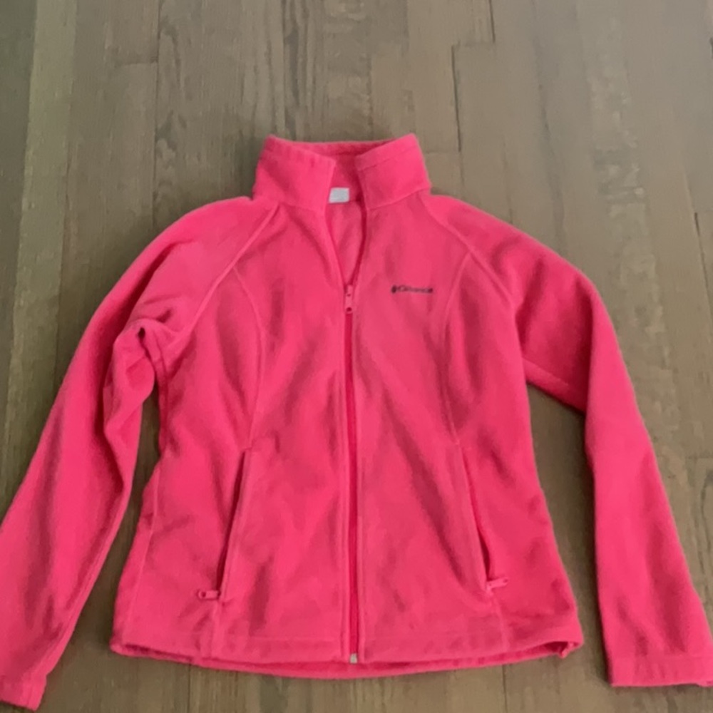 Columbia Pink Fleece Jacket